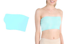 Seamless Bandeau Crop-Top Bralettes