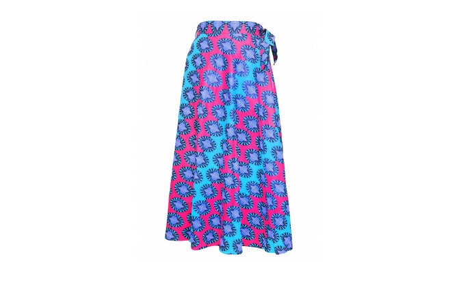 Traditional African Print Cotton Skirts (Wrap Skirt)