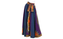 Traditional African Print Cotton Skirts (Maxi Skirt)
