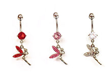 Stainless Steel Belly Rings - Tinkerbell