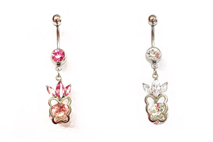 Stainless Steel Belly Rings - Royals