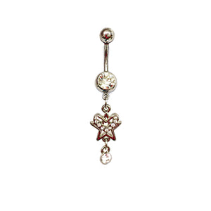 Stainless Steel Belly Rings - Love-struck Stars