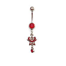 Stainless Steel Belly Rings - Love-struck Stars