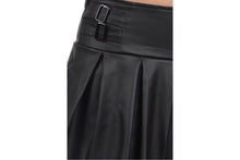 Vegan Leather Skirts with Shorts (Skorts)