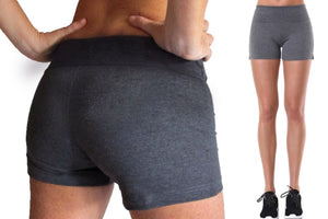 Yoga Shorts with Wide Waistband