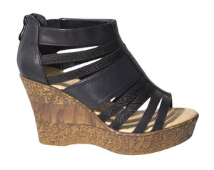 Totally Strappy Wedge Sandals
