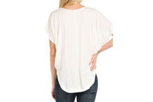 Relaxed Fit Sea Anchor Top with Wide Sleeves