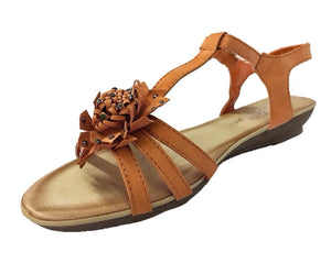Soft Padded Blossoming Sandals