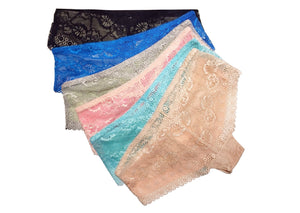 Premier & Dignified Semi-Sheer Lace Panties