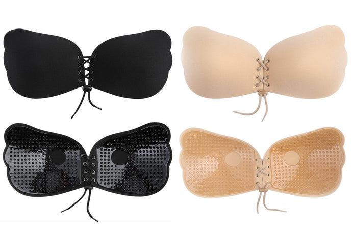 Strapless Backless Silicone Support Bra