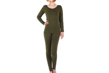 Thermal and Fleece Lined Top and Bottom Set