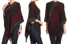 Relaxed Fit & Flowy Knit Poncho