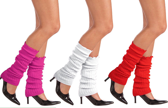 Solid Knit Leg Warmers