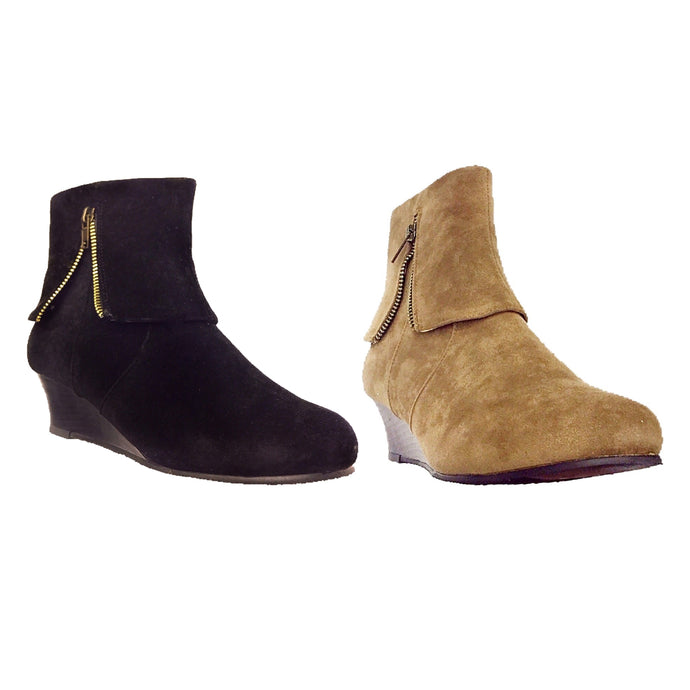 Lightweight Wedge Boots