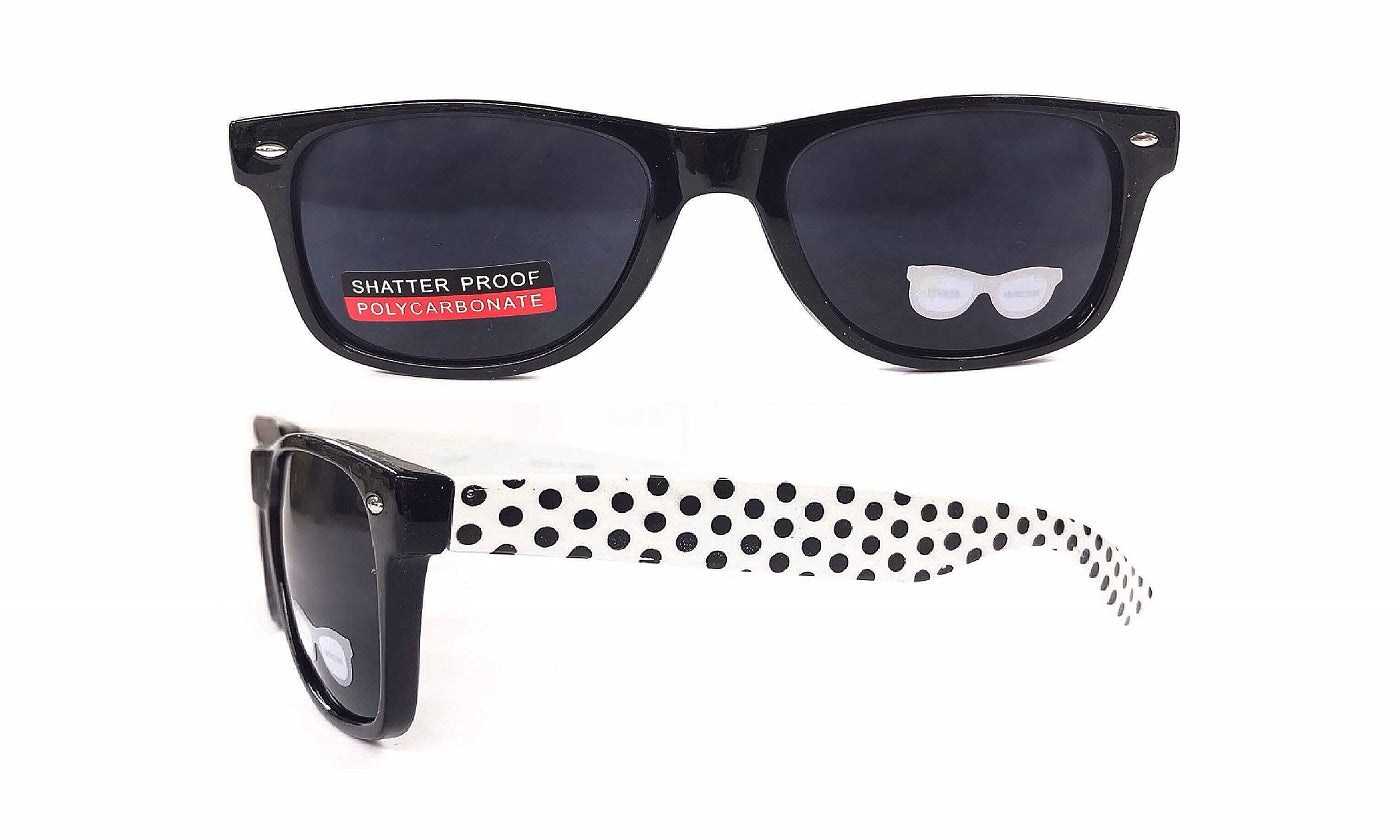 Polarized Sunglasses with Text Frames