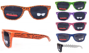 Polarized Sunglasses with Text Frames
