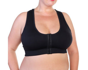 Front Clips Close Wireless Support Bras