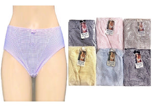 Knit & Textured High Waist Panties