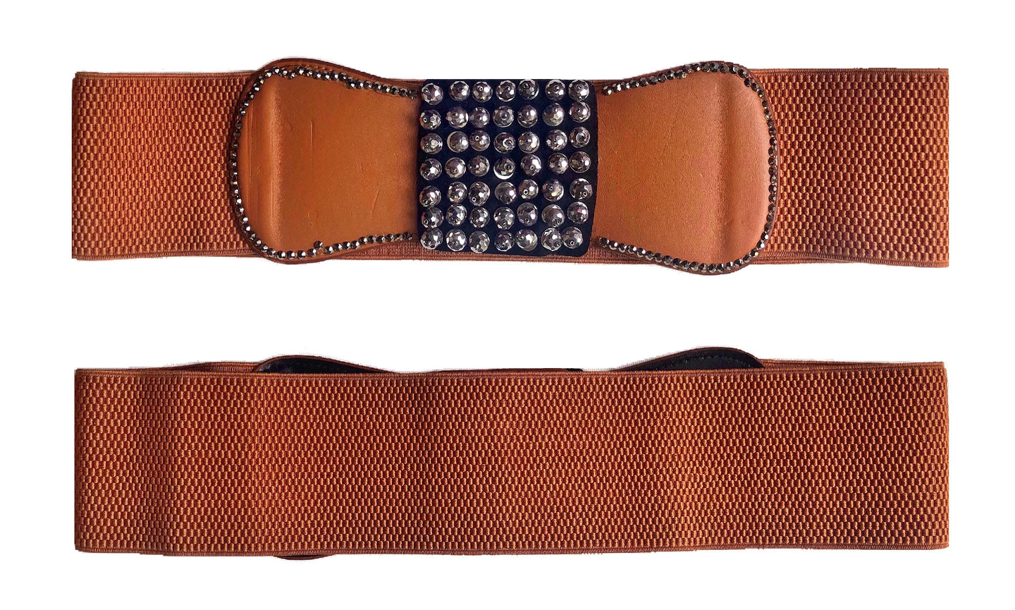 Stretchy & Adjustable 3 Inch Wide Waist Belt
