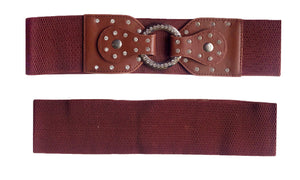Stretchy & Adjustable 3 Inch Wide Waist Belt