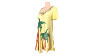 Relaxed & Flowy Palm Trees Dress