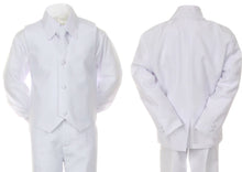 Formal Suit Sets for Boys and Toddlers - White