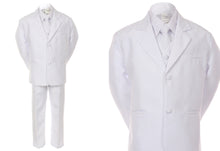 Formal Suit Sets for Boys and Toddlers - White