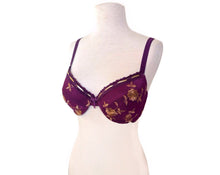 Golden Floral & Lace Full Coverage Bras
