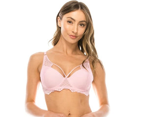 Feminine Lace & Strappy Full Cup Bras
