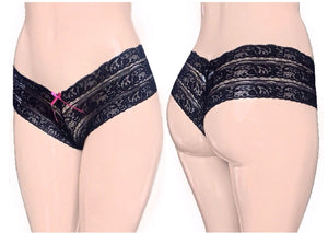 Scalloped & Feminine Sheer Lace Panties