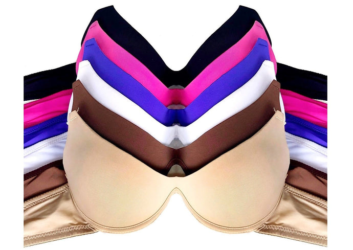 Deep Plunge Push Up Bras