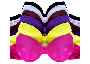 Floating Hearts Full Coverage Bras