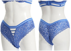 Strappy & Allover Sheer Lace Panties
