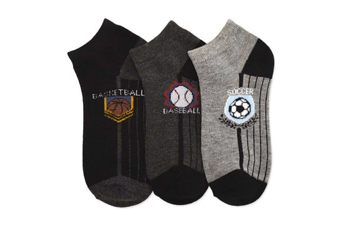 No Show Sports Ankle Socks (12-Pairs)