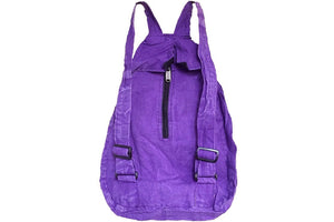 Peace Sign Hippie Patchwork Backpack