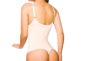 Seamless Full Bodysuit with Thong Bottom