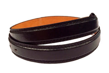 Classic Everyday Black Leather Belt