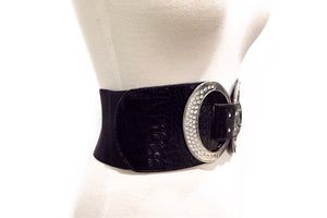 Stretchy & Adjustable 4 Inch Wide Waist Belt