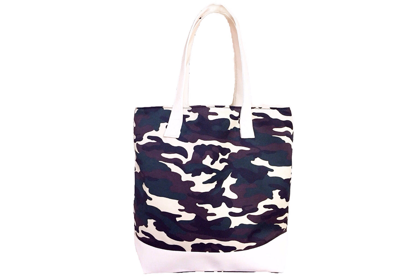 Fabric Casual Swing Tote Bag - Army