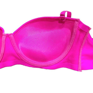 Colorful Double Push Up Half Cup Bras