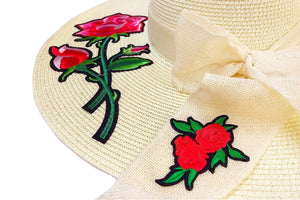 Rose Blossoms & More Floppy Sun Hat