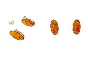 Baltic Amber Gemstone Earrings #3