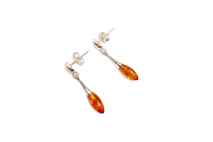 Baltic Amber Gemstone Earrings #5
