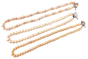 Naturally Made 17" Multicolored Freshwater Pearls