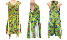 Semi-Sheer Lace & Flowy Dress with Rhinestones