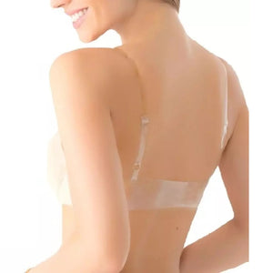 Strapless Clear Back Half Cup Bras